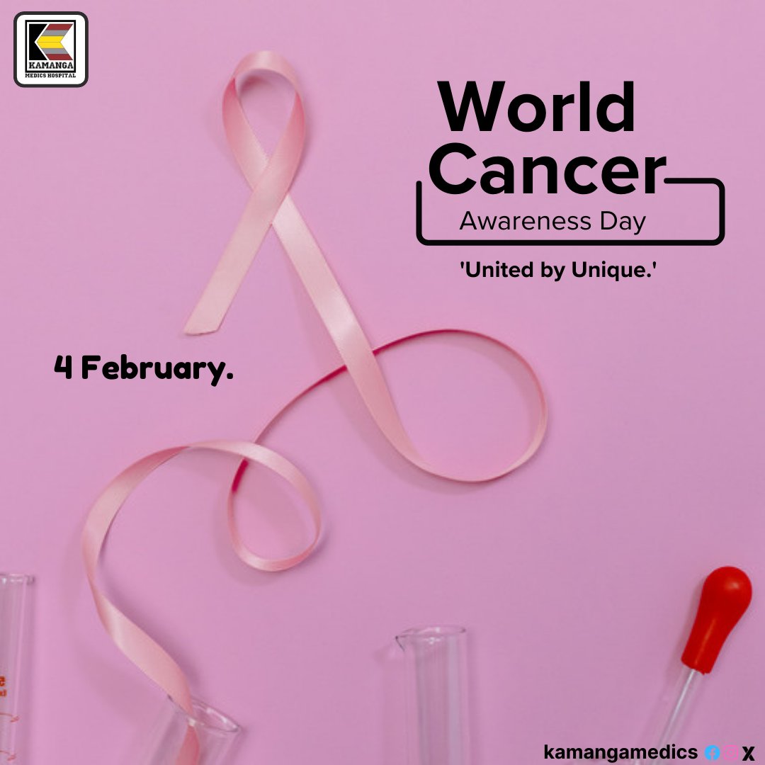 kamangamedics's tweet photo. World Cancer day .

"United by Unique" 

#crude https://t.co/GnKZS88fJO