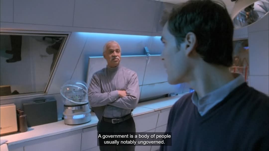 Firefly commenting on this past week or so of the US government.