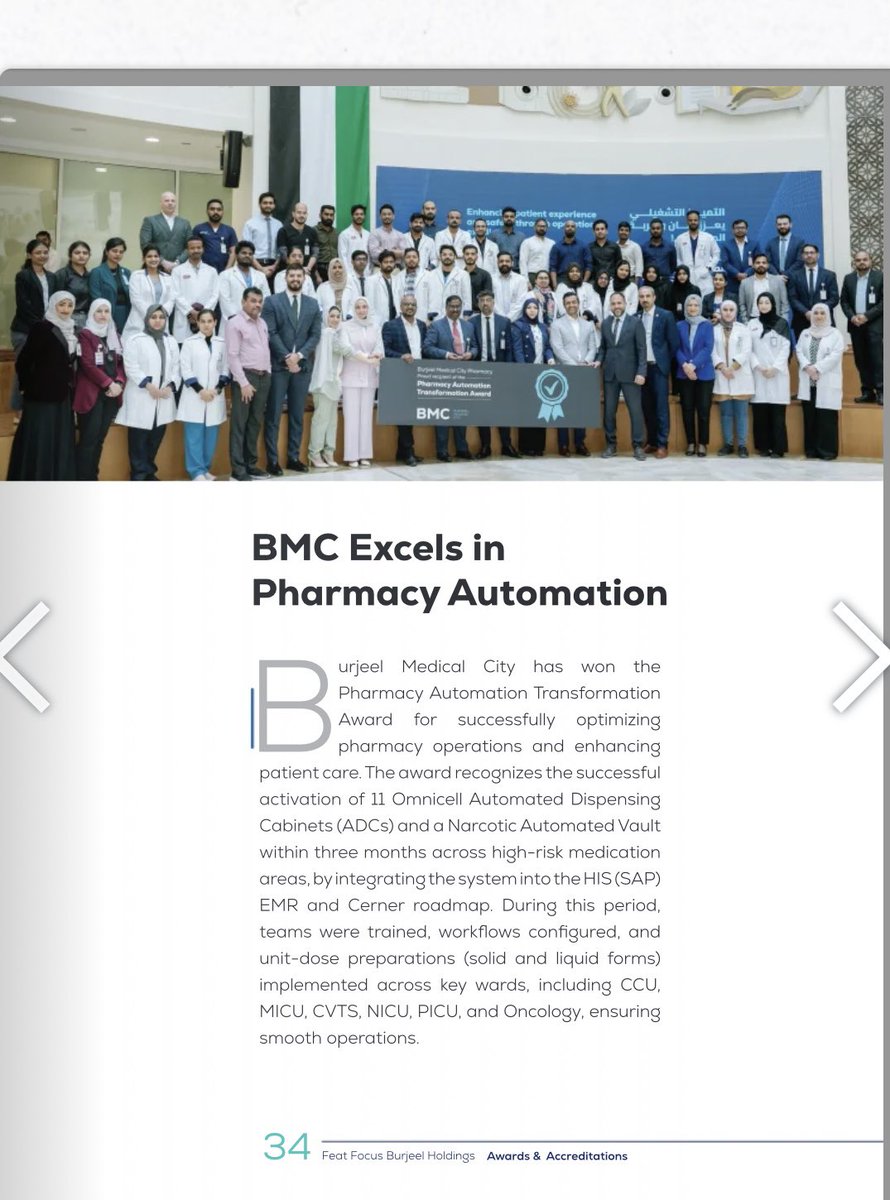 Ravi Sharma (@rsharmapharma) on Twitter photo January brought a lot of good at <a href="/BurjeelHoldings/">Burjeel Holdings</a> for pharmacy services including the a revamp of our Group Medicine Formulary!
The formulary is patient centred focussed on latest clinical evidence and research covering all our services specialisms!
online.flippingbook.com/view/406746954/ January brought a lot of good at <a href="/BurjeelHoldings/">Burjeel Holdings</a> for pharmacy services including the a revamp of our Group Medicine Formulary!
The formulary is patient centred focussed on latest clinical evidence and research covering all our services specialisms!
online.flippingbook.com/view/406746954/