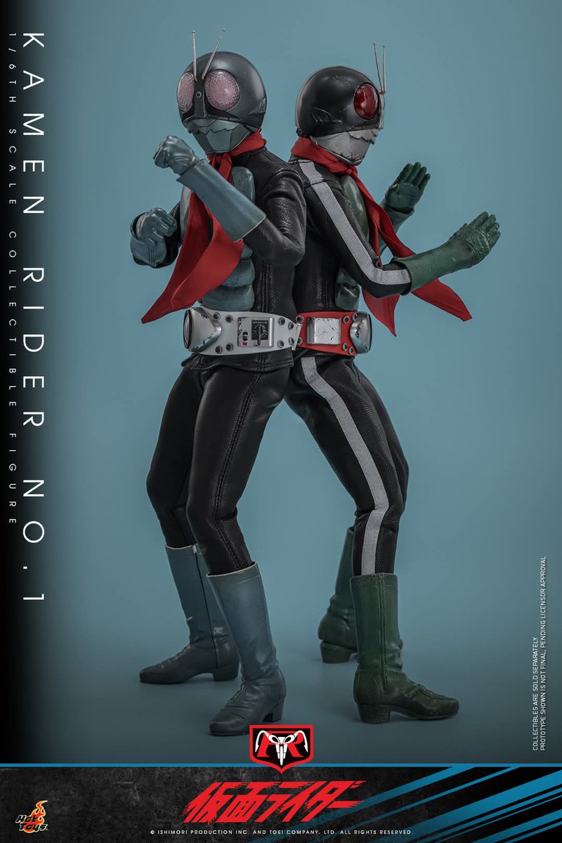 ホットトイズ 仮面ライダー、登場。 技の1号＆力の2号！！