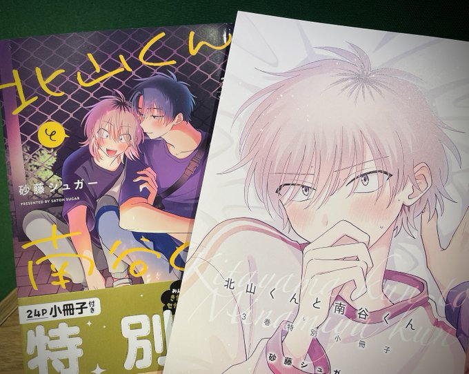 北山くんと南谷くん 全巻 砂藤シュガー 特典多数 小冊子 リーフレット