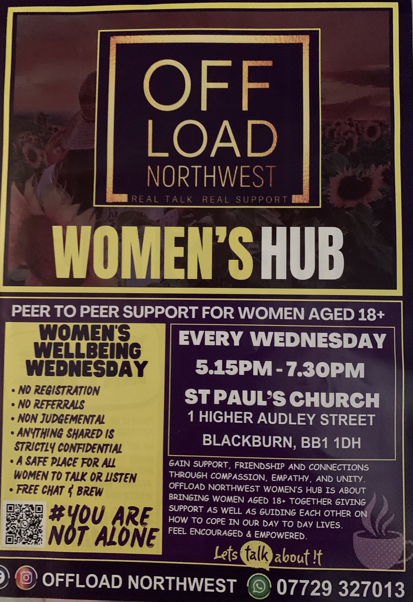 Kevin O’Hara (@kevin_ohara7) on Twitter photo Attended <a href="/OffloadNWest/">Offload Northwest</a>’s brilliant weekly Men’s Hub 6.30pm until 9pm in Blackburn last night after an invite from <a href="/WeAreLSCFT/">Lancashire & South Cumbria NHS Foundation Trust</a> governor <a href="/HamadSalee50111/">Hamad Saleem</a> Fantastic peer to peer support group supporting men and women around their mental health and wellbeing. #YouAreNotAlone Attended <a href="/OffloadNWest/">Offload Northwest</a>’s brilliant weekly Men’s Hub 6.30pm until 9pm in Blackburn last night after an invite from <a href="/WeAreLSCFT/">Lancashire & South Cumbria NHS Foundation Trust</a> governor <a href="/HamadSalee50111/">Hamad Saleem</a> Fantastic peer to peer support group supporting men and women around their mental health and wellbeing. #YouAreNotAlone