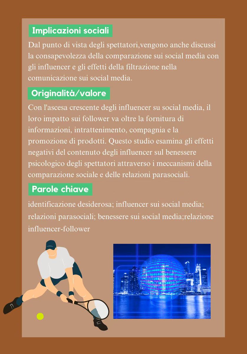 🔍Scopri come il desiderio di somigliare agli influencer di YouTube può influenzare il tuo benessere psicologico. Un'analisi basata sulla Teoria della Comparazione Sociale. #influencer #YouTube #benessere Leggi su OMGC, Volume 4, Articolo 4： doi.org/10.1515/omgc-2…