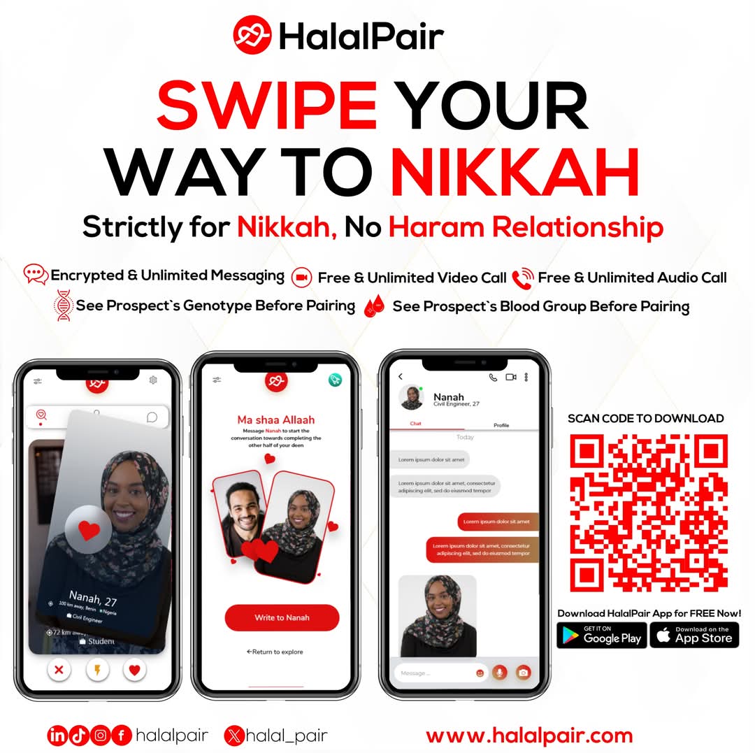 Halāl Pair: Muslim Marriage App tweet media
