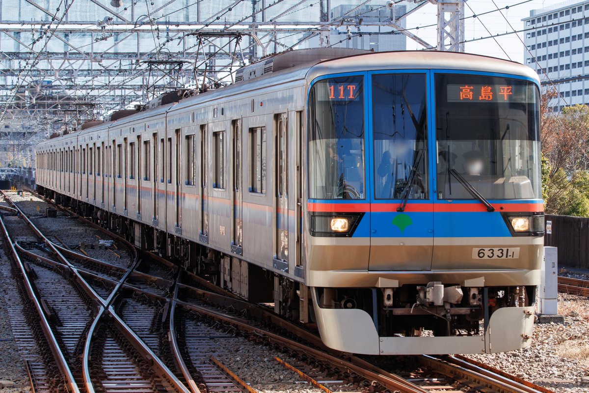 2025/02/04 都営三田線 6300形 6331編成 11T テロ対応訓練 今年は6300