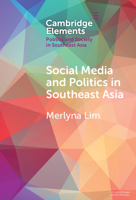 Don’t miss your chance to read new Cambridge Element Social Media and Politics in Southeast Asia by <a href="/merlyna/">merlyna</a> Free access available until 17 February.
cup.org/4h2De5T
#cambridgeelements #politics