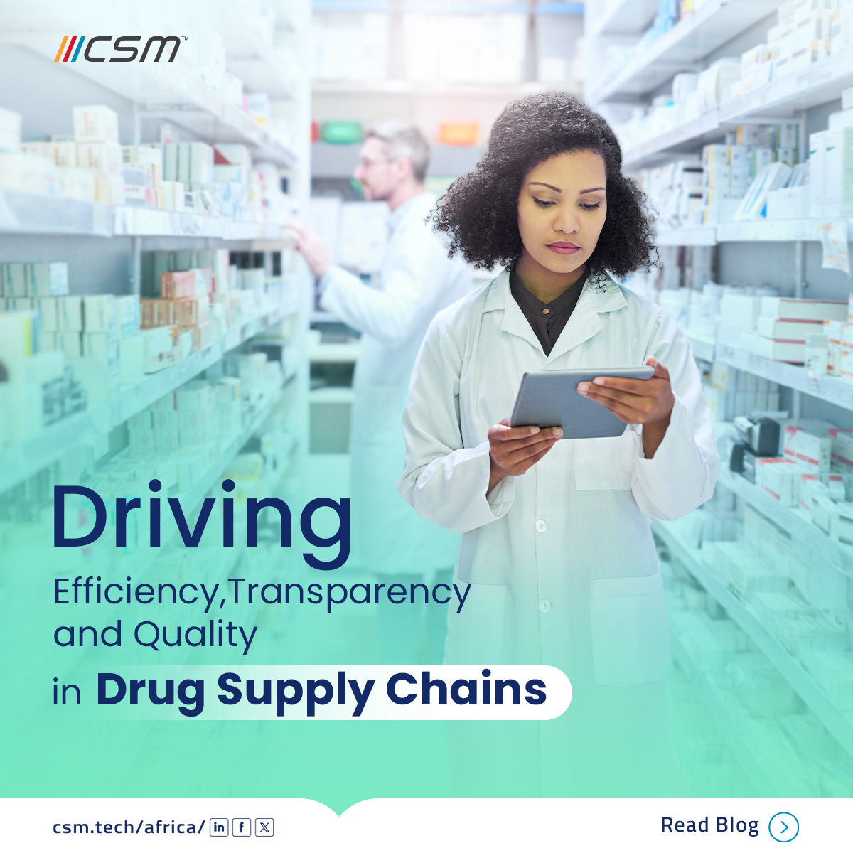 CSMTechAfrica's tweet image. Real-time inventory tracking helps reduce drug stockouts and overstocking in healthcare facilities.  

Read Blog: bit.ly/42Do1Ur 

#CSMTech #CSMTechAfrica #DrugDistribution #PublicHealthSafety #HealthTechSolutions #SupplyChainManagement