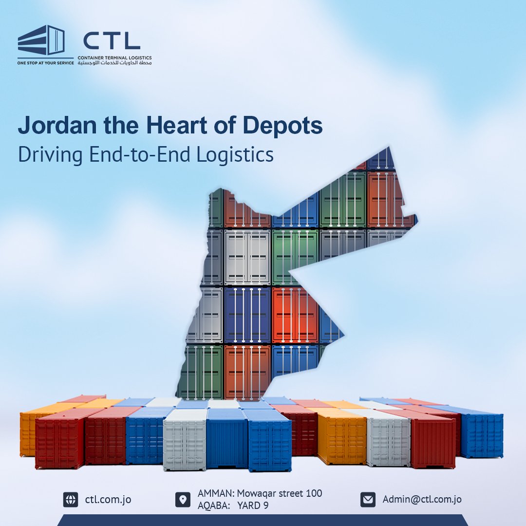 CTL_Logistics's tweet image. At Container Terminal Logistics (CTL), we specialize in providing comprehensive depot solutions, ensuring your containers are managed, maintained, and moved seamlessly.

📞+962 7 9785 2140
📧 Admin@ctl.com.jo
🌐 ctl.com.jo

#CTL #LogisticsExperts #DepotSolutions