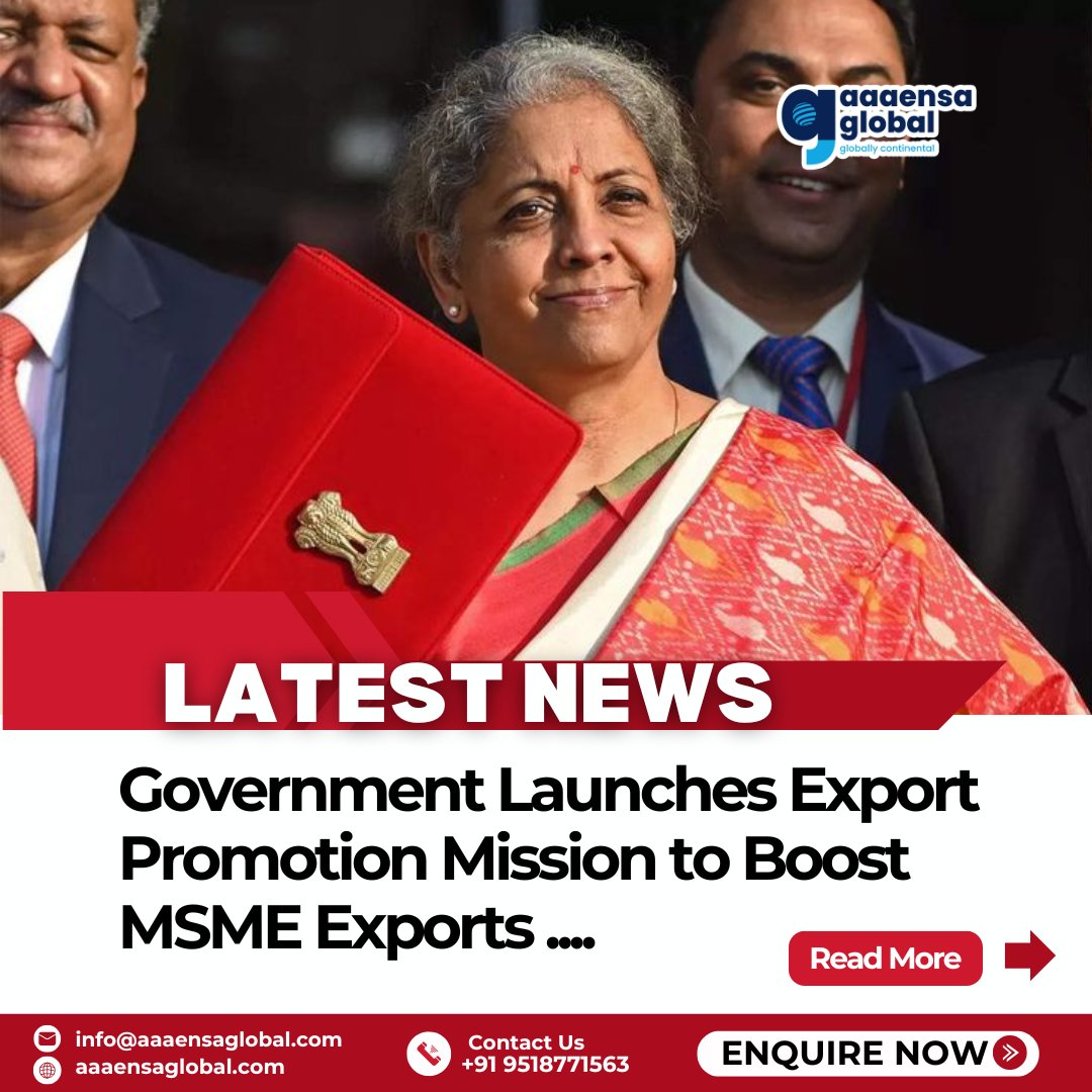 aaaensa333's tweet photo. India Launches ₹2,250 Crore Export Promotion Mission🌍

👇 Contact US Now:
🌐 Website: https://t.co/MFHBIWyAqO
📧 Email: info@aaaensaglobal.com
📞 Phone: +91 9518771563
.
.
.
#ExportPromotion #MSMESupport #GlobalTrade #IndiaExports #CrossBorderTrade #ExportCredits #MakeInIndia https://t.co/p85JsXC3sP