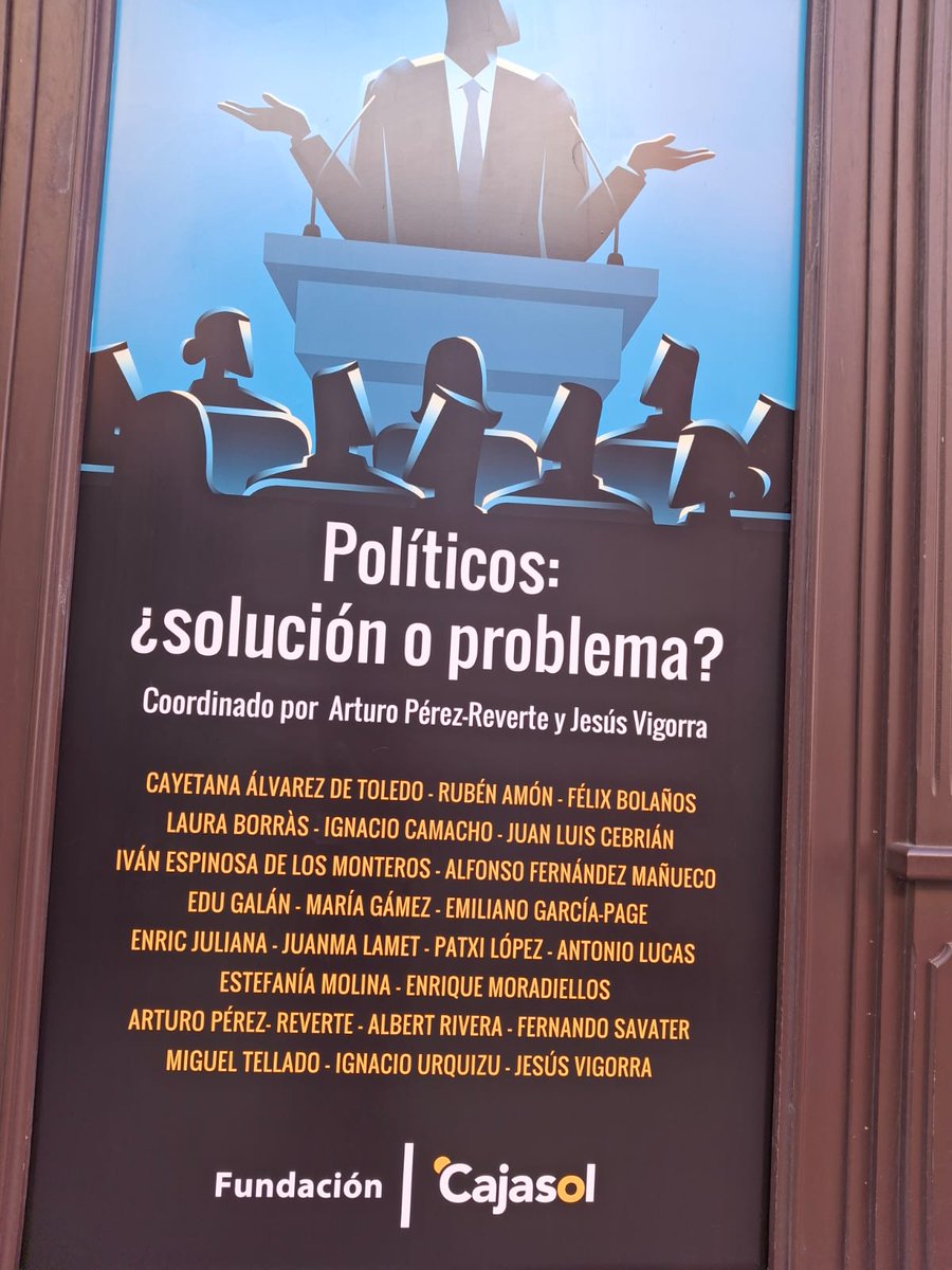 CEDDD_And (@andceddd) on Twitter photo Fantástico acto " <a href="/LetrasenSevilla/">Letras en Sevilla</a> ". Buenos ponentes, excelente organización, entre libre, etc. Pero... ¿cómo es posible que en <a href="/Cajasol/">Fundación Cajasol</a> a accesibilidad Universal brille por su ausencia? ...sin sespacios para PMR, ni traductor de LSE.
¿Realmente era para todos los públicos? Fantástico acto " <a href="/LetrasenSevilla/">Letras en Sevilla</a> ". Buenos ponentes, excelente organización, entre libre, etc. Pero... ¿cómo es posible que en <a href="/Cajasol/">Fundación Cajasol</a> a accesibilidad Universal brille por su ausencia? ...sin sespacios para PMR, ni traductor de LSE.
¿Realmente era para todos los públicos?