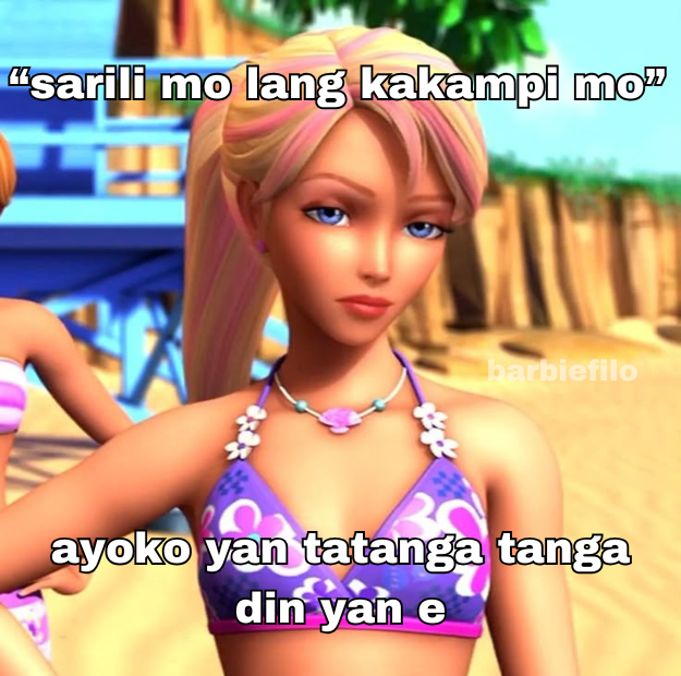barbie but pinoy 💋 tweet media