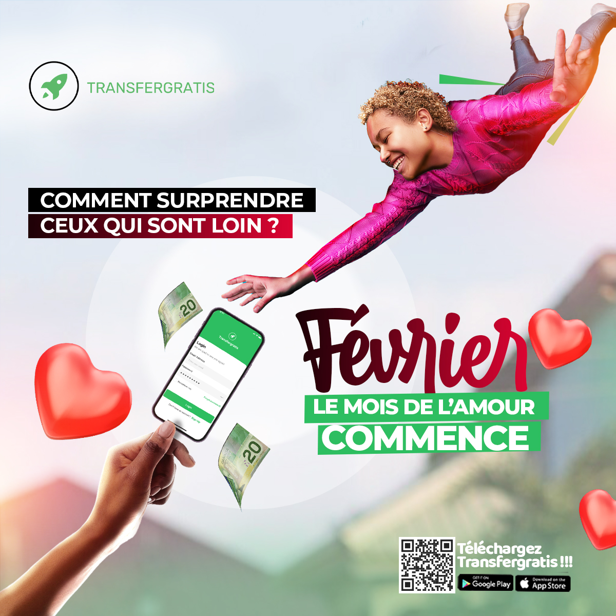 transfergratis's tweet photo. Transfergratis, une solution pour faire plaisir à vos proches en Afrique depuis le Canada durant cette saison d'amour !
#Transfergratis #LoveWithNoBorder #TransfertDamour #TransfertDargent #Finance #Canada https://t.co/EyDhHfiBfB