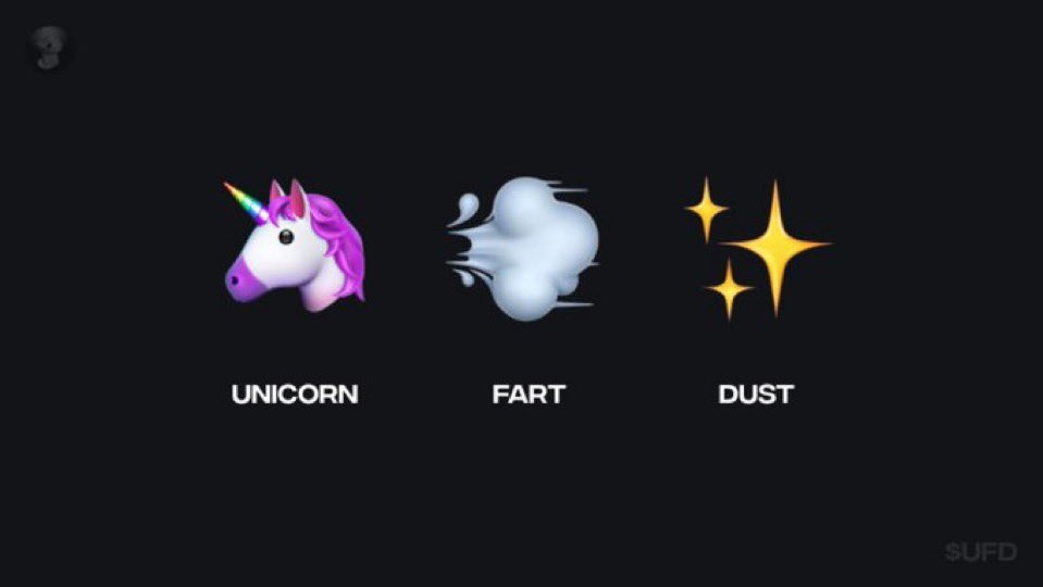 <a href="/kyle_chasse/">Kyle Chassé / DD🐸</a> I think you’re describing the unicorn fart dust community Kyle $UFD <a href="/BasementRon/">RonsBasement</a> #GoodAttractsGOOD