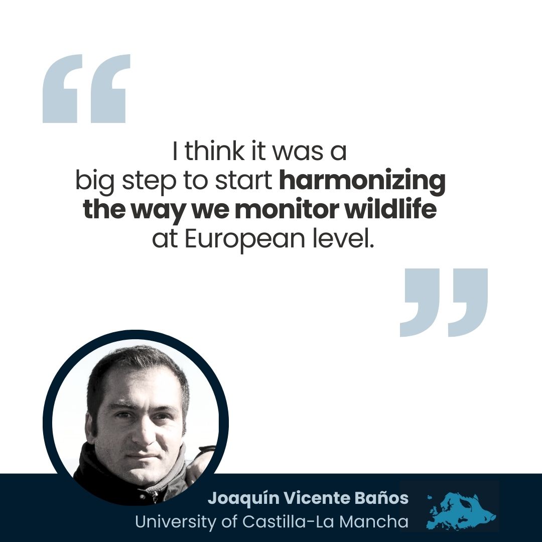 Harmonizing #WildlifeMonitoring across borders is a significant challenge, but year by year, we've made great progress.

Our work has led to wildlife abundance estimates at an unprecedented scale and resolution - and, as Joaquin  Vicente knows, we're just getting started!