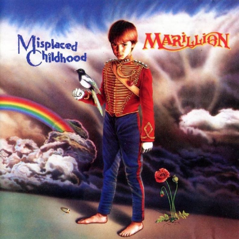 ‘Misplaced Childhood’ (1985). Marillion’s hugely popular album. An achingly autobiographical concept, which somehow found a massive audience in the middle of a decade that was more interested in hairspray &amp; pop videos. Rightly regarded as a prog classic.
