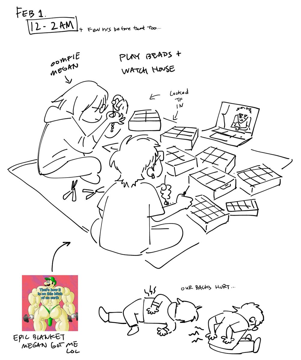 totally posting hourly comics on time totally 