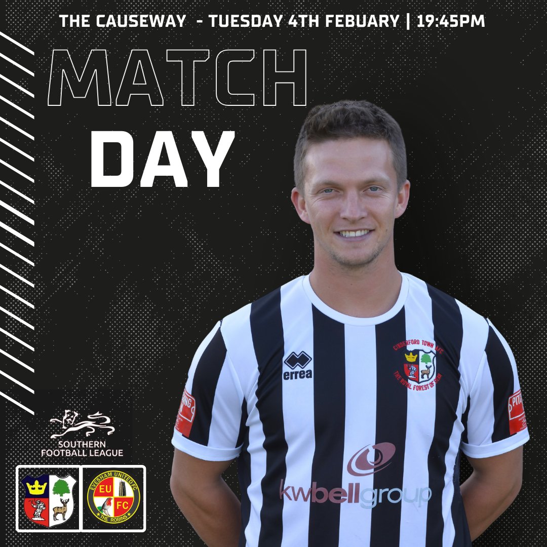 Cinderford_Town's tweet photo. This evening we welcome Evesham United to the Causeway... 👀

See you there!👊

#TheForesters https://t.co/7owIkWcHbP