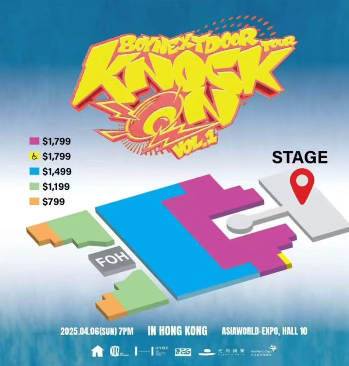BOYNEXTDOOR TOUR <KNOCK ON Vol.1> in HONGKONG 🇭🇰 ボネクド 香港