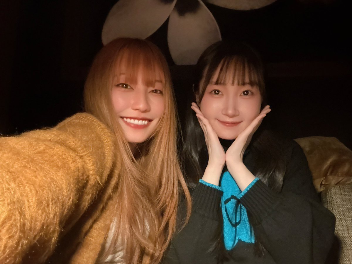 先日長縄まりあさんとたらふく飲みました！へい！！！！！