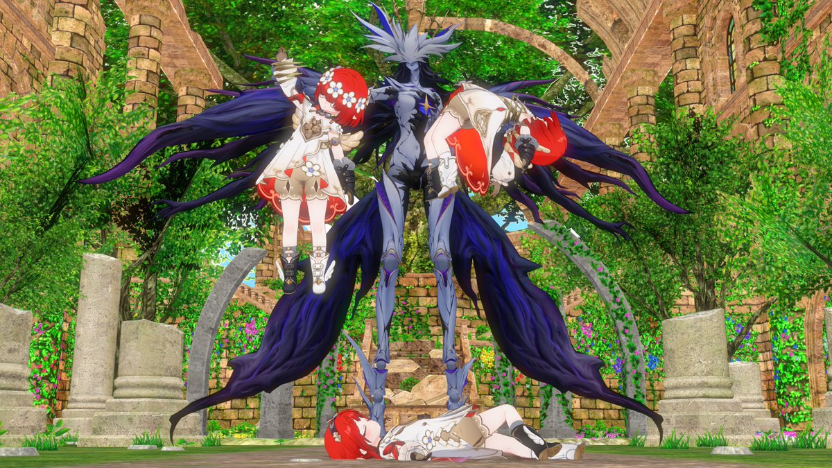 LucyLucyRyona's tweet photo. Star Rail - Tribbie, Trinnon, Trianne

A new darkness came, and it didn't go easy to our poor little angels...

#ryona #リョナ https://t.co/IblTUYDFPs
