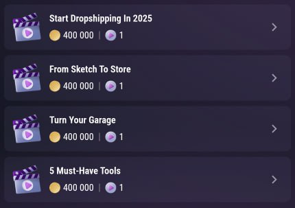 snmedialife's tweet photo. Tapswap Video Code-1 (04 February)
Start Dropshipping in 2025
CODE: a4al
From Sketch to Store
CODE: qurt
Turn Your Garage
CODE: 5srt
5 Must-Have Tools
CODE: 8o7o
#tapswap #tapswapcode #videocode #airdrop #tapswapvideo https://t.co/g2i9e3PJif