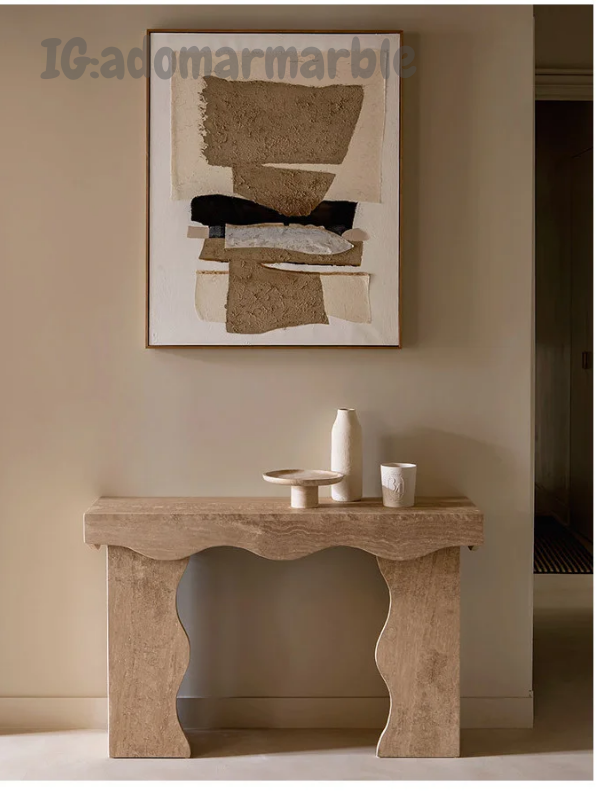 Adomarmarble's tweet photo. Doğal Traverten Dresuar - 120x35x75 cm

Doğadan ilham alarak tasarlanan bu traverten konsol, estetik zarafeti ve sürdürülebilirliği bir araya getiriyor. Özgün çizgileri ve doğal yapısı ile yaşam alanlarınıza eşsiz bir dokunuş katmak için üretildi. https://t.co/sEGepoo31k