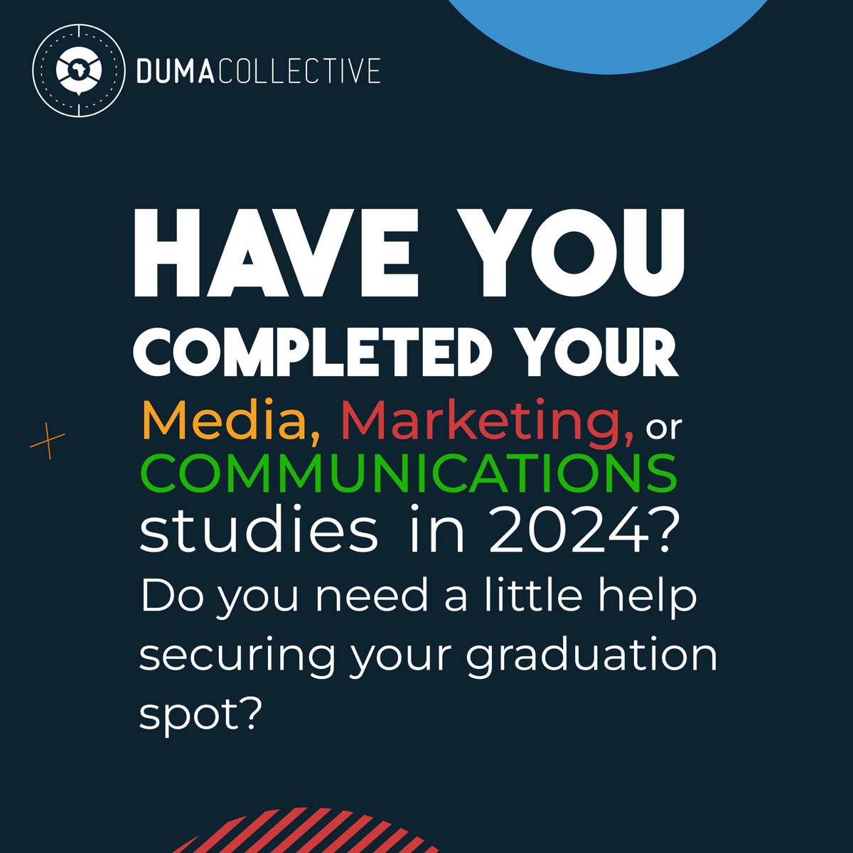 DumaCollective's tweet photo. Hey, Honours students! You did the hard work. Let’s clear that outstanding balance and get you across the stage! 🎓
 
#CollectiveGradFund is here to help nine Honours students settle their fees in 2025! How? By covering outstanding balances of up to R20K 💸
All you have to do is:

✅ Click the link to get started https://t.co/DnUwZ2l2ml 
✅ Read the T&Cs to check if you’re eligible
✅ Submit all the required documents
✅ Stay tuned – winners will be announced on 28 Feb 2025
 
Don’t let unpaid fees hold you back. Make it happen with #CollectiveGradFund 💰
#DumaCollective