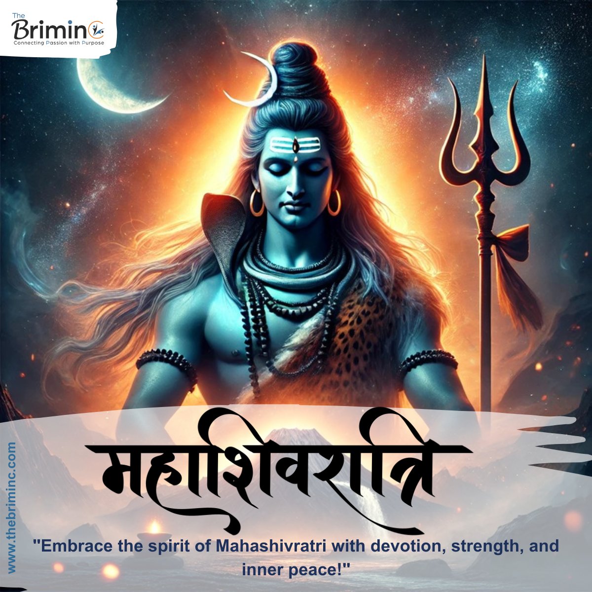 🌙 Wishing everyone a blessed Mahashivratri! 🙏✨ May Lord Shiva’s blessings bring peace, wisdom, and strength. Let this night inspire transformation and new beginnings. Har Har Mahadev! 🔱💙 #Mahashivratri #HarHarMahadev #DivineBlessings #SpiritualGrowth
