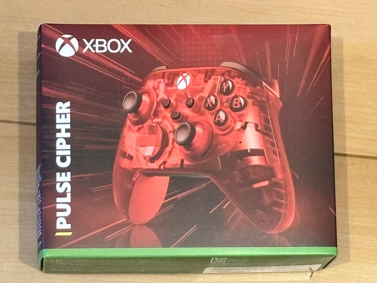 K_the_Bot's tweet photo. 水曜到着と言ったが、あれは嘘だ。

 #XBOX
 #PulseCipher https://t.co/kYhyV6Yonl