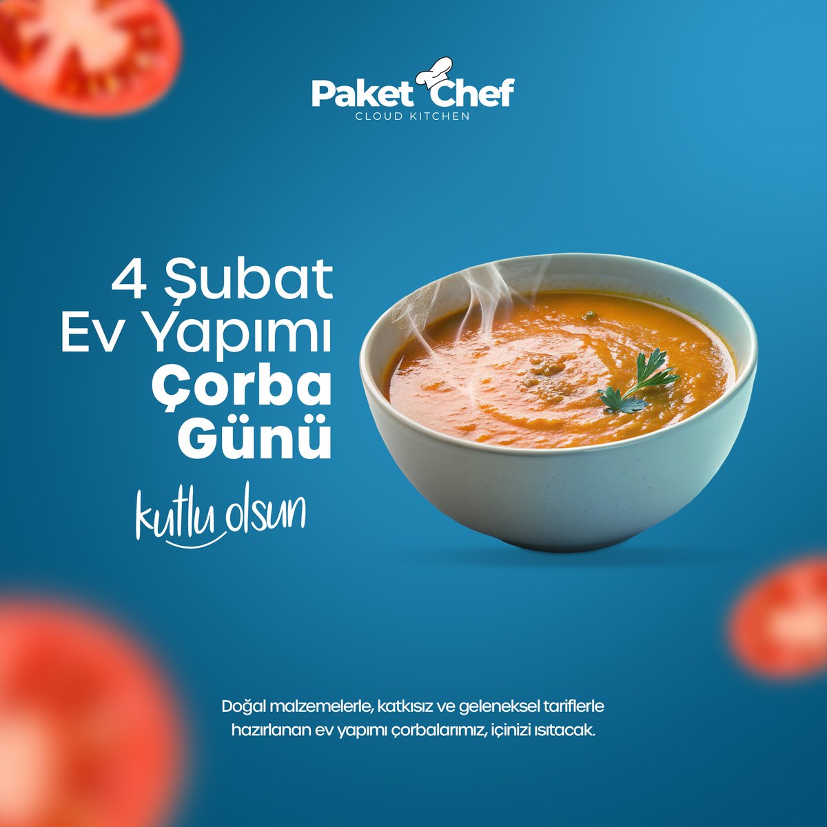 paketchef's tweet photo. Soğuk kış günlerinde içinizi ısıtacak sıcacık bir çorba gibisi var mı?
Paket Chef Kitchen olarak müşterileriniz için özenle hazırladığımız 10'dan fazla çeşit çorba ile fark yaratın.

Dünya Çorba Günü kutlu olsun! https://t.co/iUu7Yqyj6d