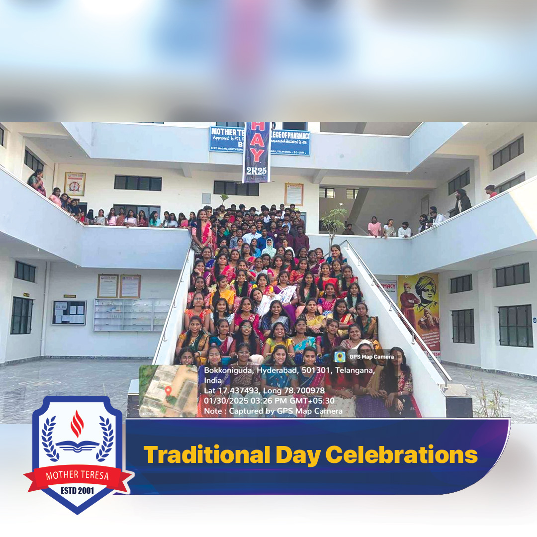 GroupofColleges's tweet photo. 🎊Embracing Culture &amp; Heritage: #TraditionalDay #Celebrations!🎭✨
Our campus came alive with vibrant colors, ethnic attire, &amp; #CulturalPerformances as we #Celebrated #TraditionalDay with great enthusiasm! 

#MotherTeresaCollegeOfPharmacy #Parichay2K25 #CulturalCelebration #Unity https://t.co/lT7TgGvGUw