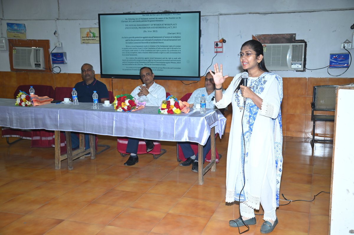TalcherArea_MCL's tweet photo. A workshop on awareness of Sexual Harassment of Women at Workplace was organized by WIPS Talcher Area where female employees participated in huge numbers. General Manager Talcher Area and other executives were also present during the workshop.
@mahanadicoal https://t.co/x8oJHqgdQH