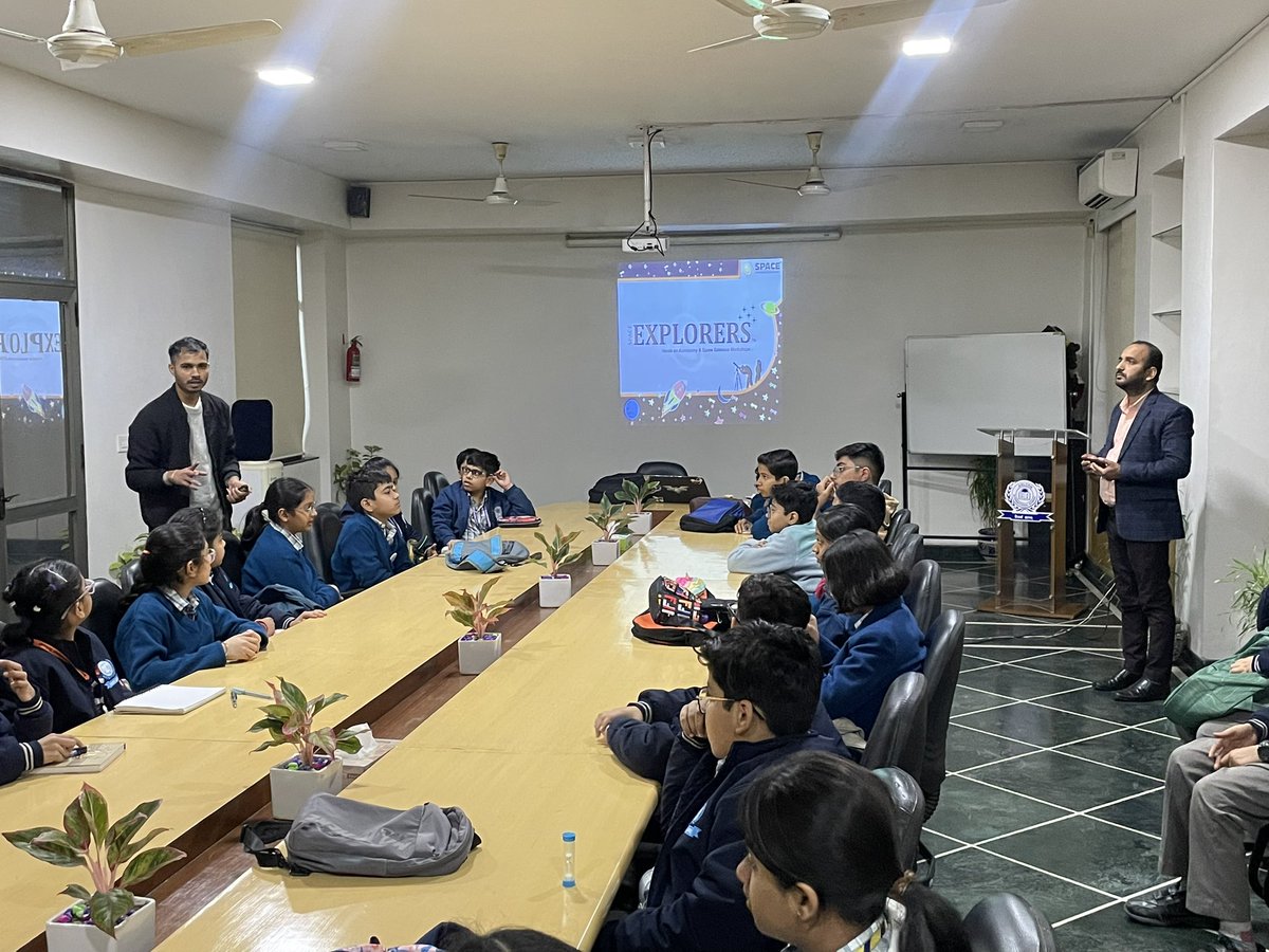 Risha Imran (@imran_risha) on Twitter photo Middle stage students had an incredible experience at the Space Explorer workshop on 3.02.25🚀Exploring space technologies & observing the night-the Moon, Mars, and Jupiter through a telescope right from the school campus! 🌕🔭 <a href="/sdg4all/">AhlconIntl4SDGs</a> <a href="/ashokkp/">Ashok Pandey</a> <a href="/y_sanjay/">Sanjay Yadav</a> <a href="/pntduggal/">PUNEET DUGGAL</a> <a href="/sunandask21/">Sunanda S. Kumar</a> Middle stage students had an incredible experience at the Space Explorer workshop on 3.02.25🚀Exploring space technologies & observing the night-the Moon, Mars, and Jupiter through a telescope right from the school campus! 🌕🔭 <a href="/sdg4all/">AhlconIntl4SDGs</a> <a href="/ashokkp/">Ashok Pandey</a> <a href="/y_sanjay/">Sanjay Yadav</a> <a href="/pntduggal/">PUNEET DUGGAL</a> <a href="/sunandask21/">Sunanda S. Kumar</a>