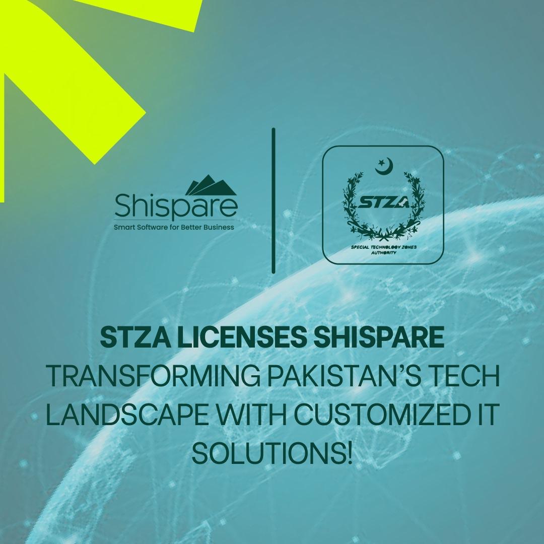 The Special Technology Zones Authority - STZA has awarded Shispare a STZA Zone Enterprise license.

Shispare, currently housed in the #STZA-notified NASTP Silicon Zone, specializes in software product development, consulting, and business solutions. With a team of engineers,