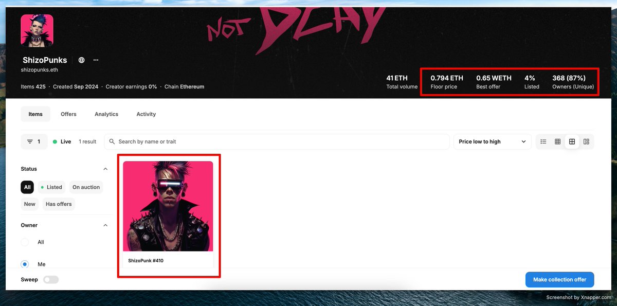 mztacat's tweet image. 🃏Check if you received "SHIZOPUNK" NFT from Paradex using platform worth $2,000

I received this earlier, but today I found out I was holding one of them. 

Paradex Investors include Coinbase, Blockchain Capital, and Fenbushi, indicating a significant investment/strategic…