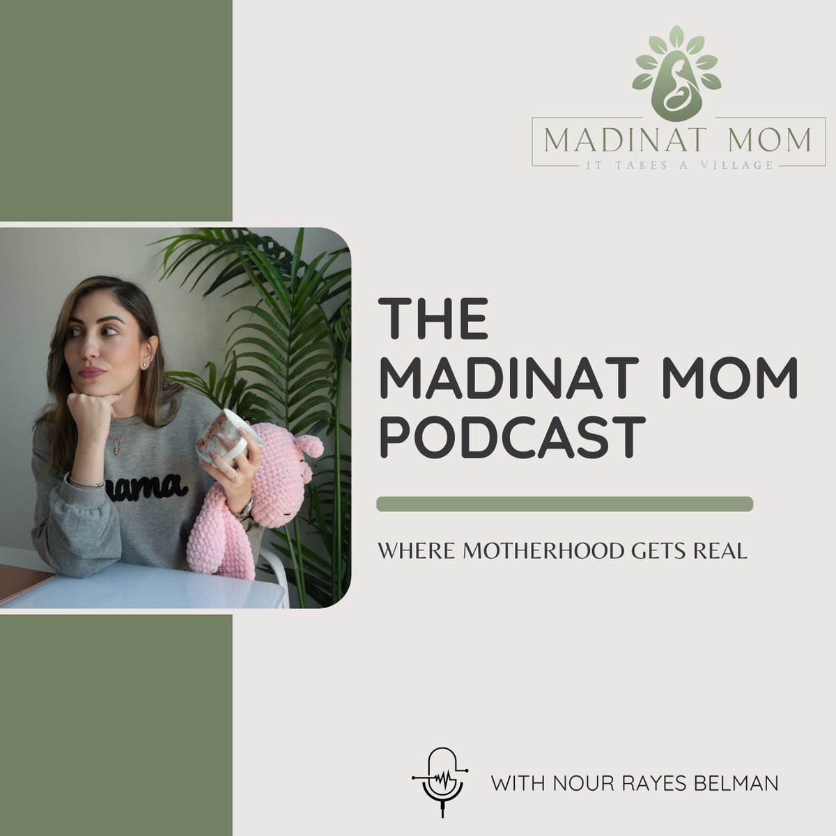 MadinatMom's tweet photo. Stay Tuned for the launch of our new podcast coming today! This is where we have honest, raw conversations about the highs, lows, and in-betweens of motherhood!

#letstalk #Motherhood https://t.co/JQOUJKBRGT