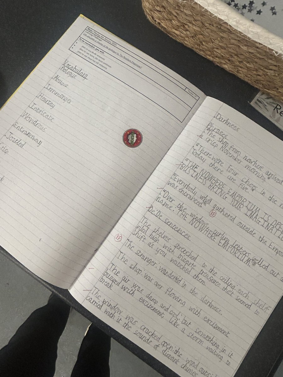 Gillas Lane Primary Academy (@gillaslane) on Twitter photo Legendary 6 with Mr Forster have been working hard on some gorgeous rewriting of the prologue from <a href="/RossAuthor/">Ross MacKenzie</a>ās Nowhere Emporium. Weād love a reply Ross if youāre not too busy writing awesome texts! āļø #TeamGillas Legendary 6 with Mr Forster have been working hard on some gorgeous rewriting of the prologue from <a href="/RossAuthor/">Ross MacKenzie</a>ās Nowhere Emporium. Weād love a reply Ross if youāre not too busy writing awesome texts! āļø #TeamGillas