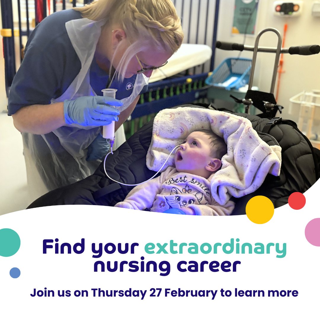Find your extraordinary nursing career. 🩺💙 

Join us at our Nursing Recruitment event. We will also be offering on-the-day interviews and optional tours of our facilities. 📣 

🗓️Thursday 27 February at 11am
📍Demelza South East London, Eltham
 
bit.ly/3VYXFsT