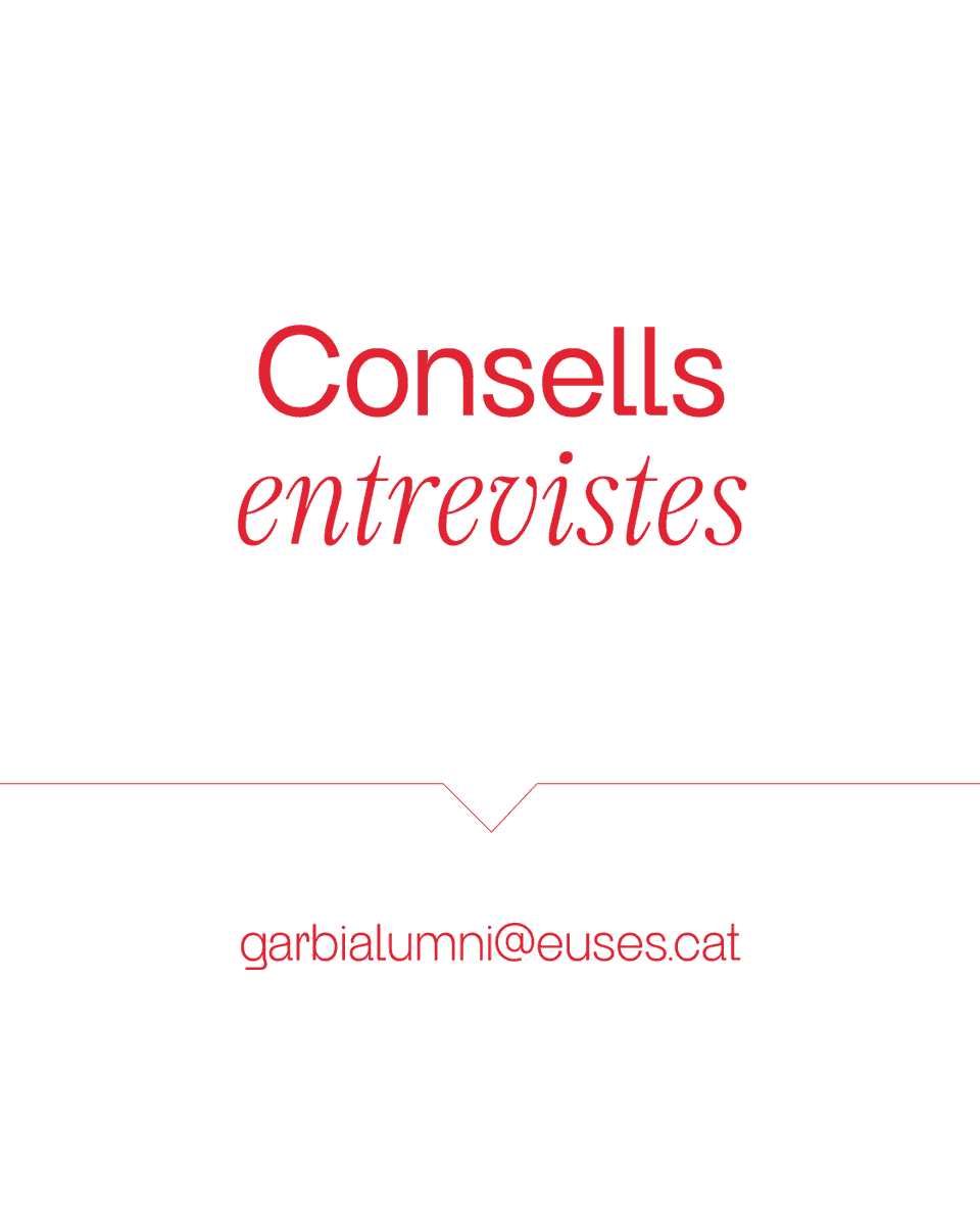 CentreGarbi's tweet photo. 🎯 Prepara’t per triomfar a la teva entrevista de feina! 

1) Investiga l’empresa i l’entrevistador.
2) Practica les respostes.
3) Comunica amb seguretat.
4) Porta preguntes preparades.
5) Fes seguiment post-entrevista.

#CentreGarbíAlumni #CiclesFormatius #Entrevista https://t.co/L9e9IoJzDF