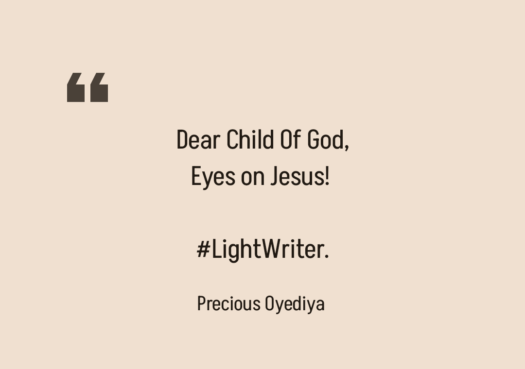 _lightwriter's tweet photo. Reset, Redefine, start all over, but whatever you do, fix your gaze on Jesus!

#LightWriter #DailyDevotions
#DCOGD #NewBeginnings https://t.co/4AQSnc3maa