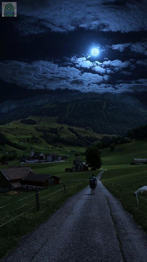 💚 kalo suasana nya kaya gini kalian berani pulang malem sendiri?