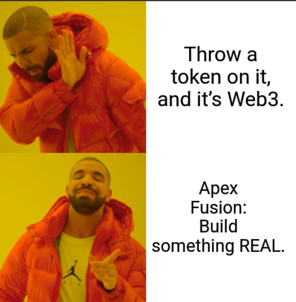 Kristijankaric1's tweet photo. Prime Mainnet is Launching  and the Countdown Begins!
Not all that glitters is #Web3 gold. 
Don’t just slap a token on it ➡️ build something REAL with @ApexFusion ! 🚀

Are you ready to set the standard and be free ? 🔥

#FusersUnite #ApexFusion #Web3Builders #Fuser https://t.co/1BmPA4zDVk