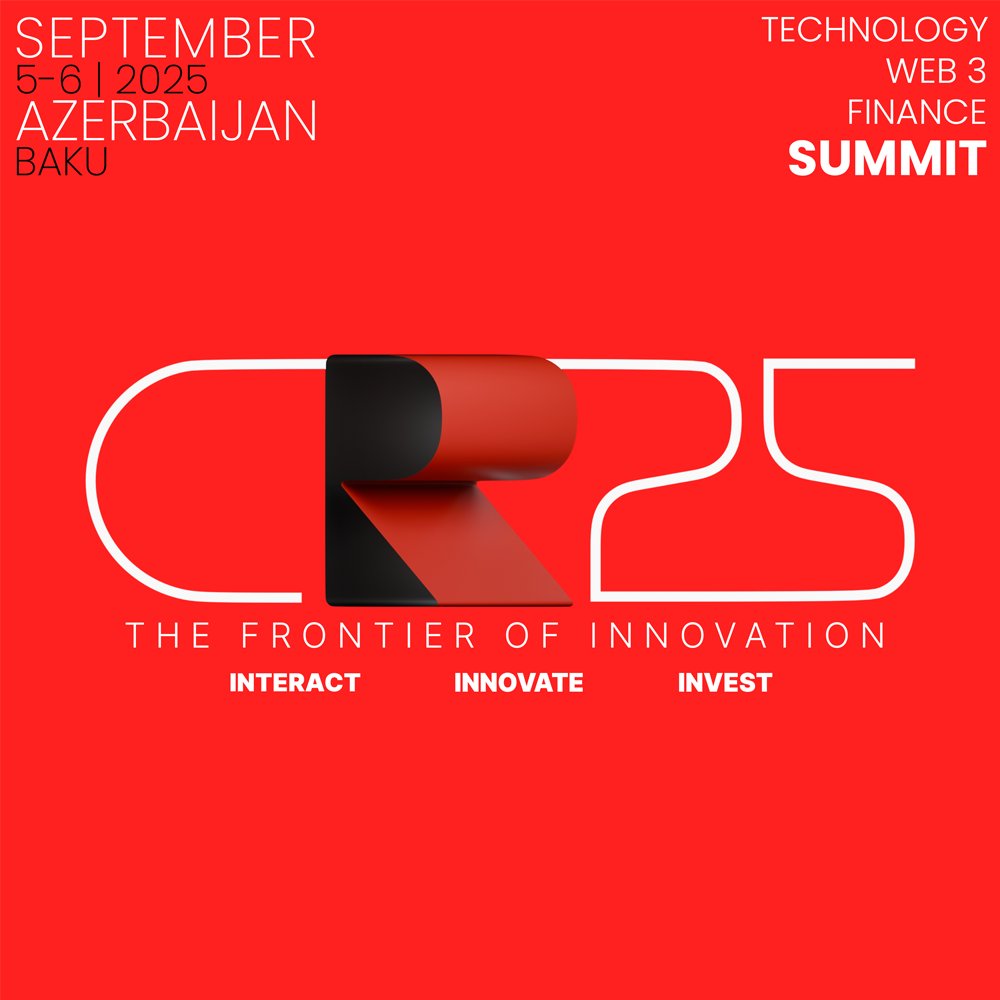 Get ready for Chain Reaction 2025! 

The leading emerging technology, innovation and Web 3 event is coming back bigger, better and bolder. 

#CR25 #Web3Azerbaijan #Crypto #innovation