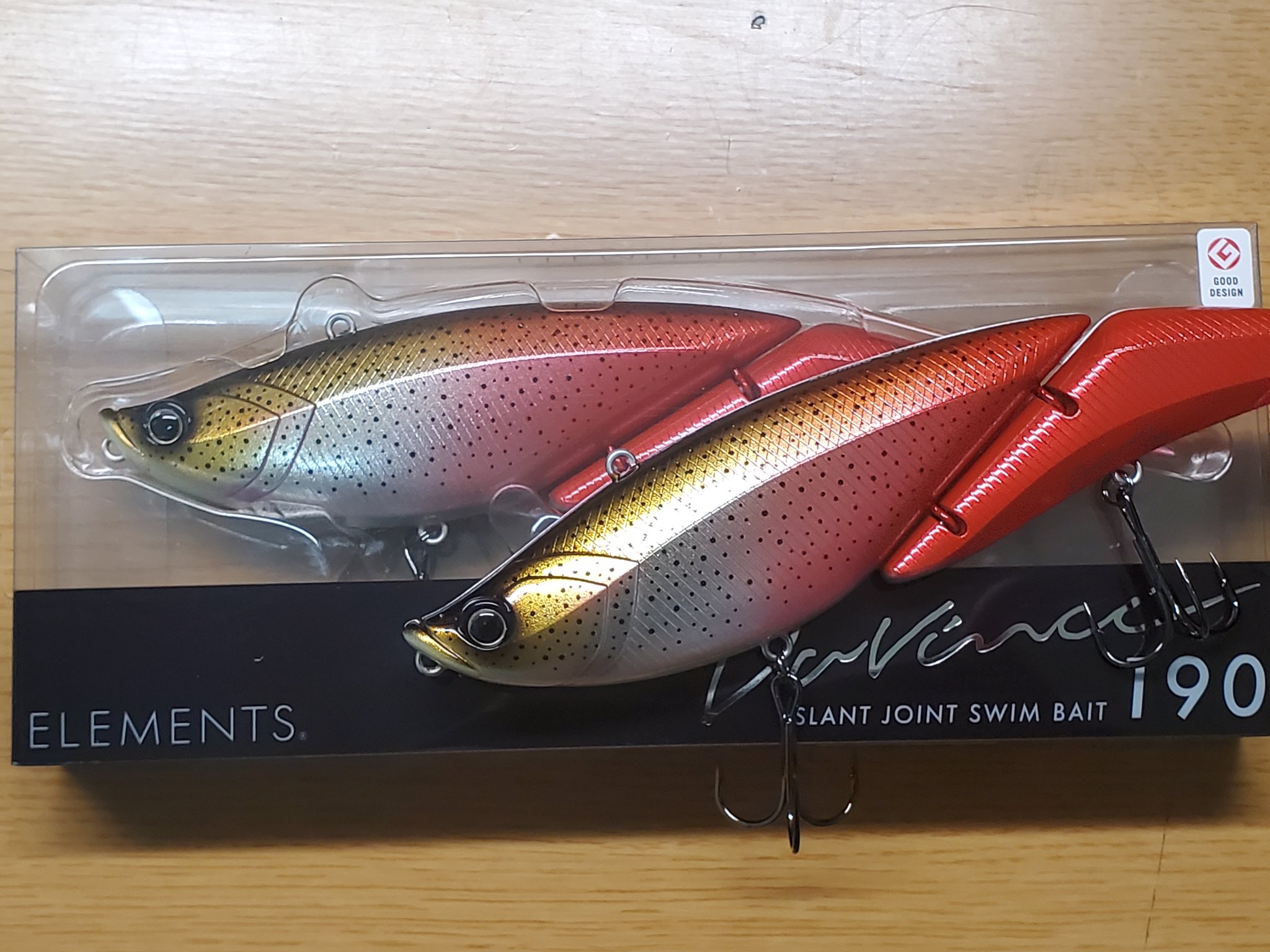 エレメンツ ダヴィンチ190 ランカーズクシロコラボカラー チライ