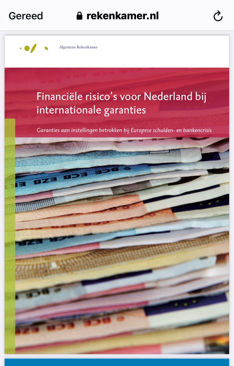 Wftproof's tweet photo. Nederlandse banken kwamen EUR 270 miljard onderpand (liquiditeit) voor OtC derivaten tekort vanaf 2008 waarvan 200 miljard is gefinancierd (van 2009-2022 via ABP en PFZW en malversaties in jaarrekeningen 2018-2022 van DNB).
Ondertussen heeft de Nederlandse Staat ruim EUR 200 miljard garanties aan EU instellingen opgebouwd tussen 2008 en 2012 (zie rapport Rekenkamer; ook de @Rekenkamer negeerde mijn fraudemeldingen).
#onderpandcarrousel #WorstBankScenario