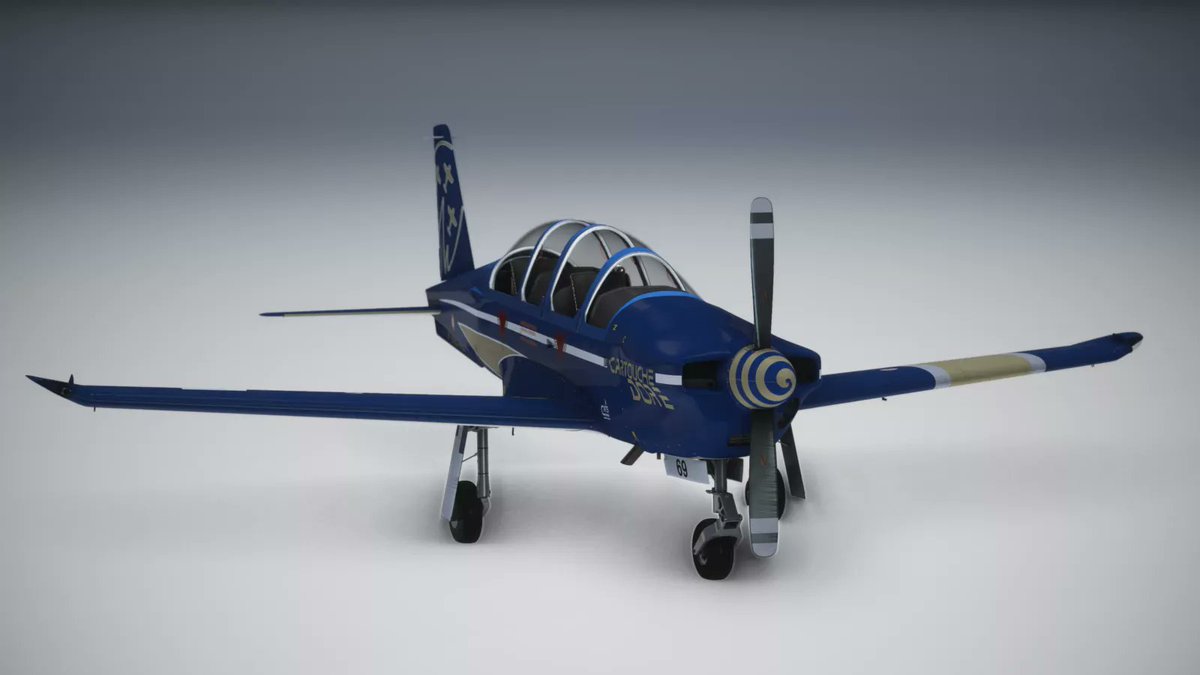 simflight's tweet image. Customize your Socata TB30 Epsilon with 8 distinct liveries featuring the Cartouche Doré aerobatic team and Vertical Flight aircraft.

secure.simmarket.com/aerosim-design…  

#EPSILON #TB30 #AZURPOLY #AEROSIM #DESIGN #TB30 #MILITARY #SIMMARKET
