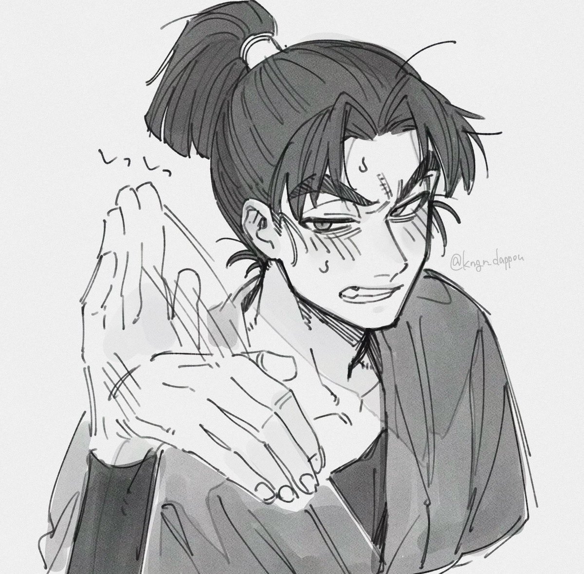 照れモンジ 