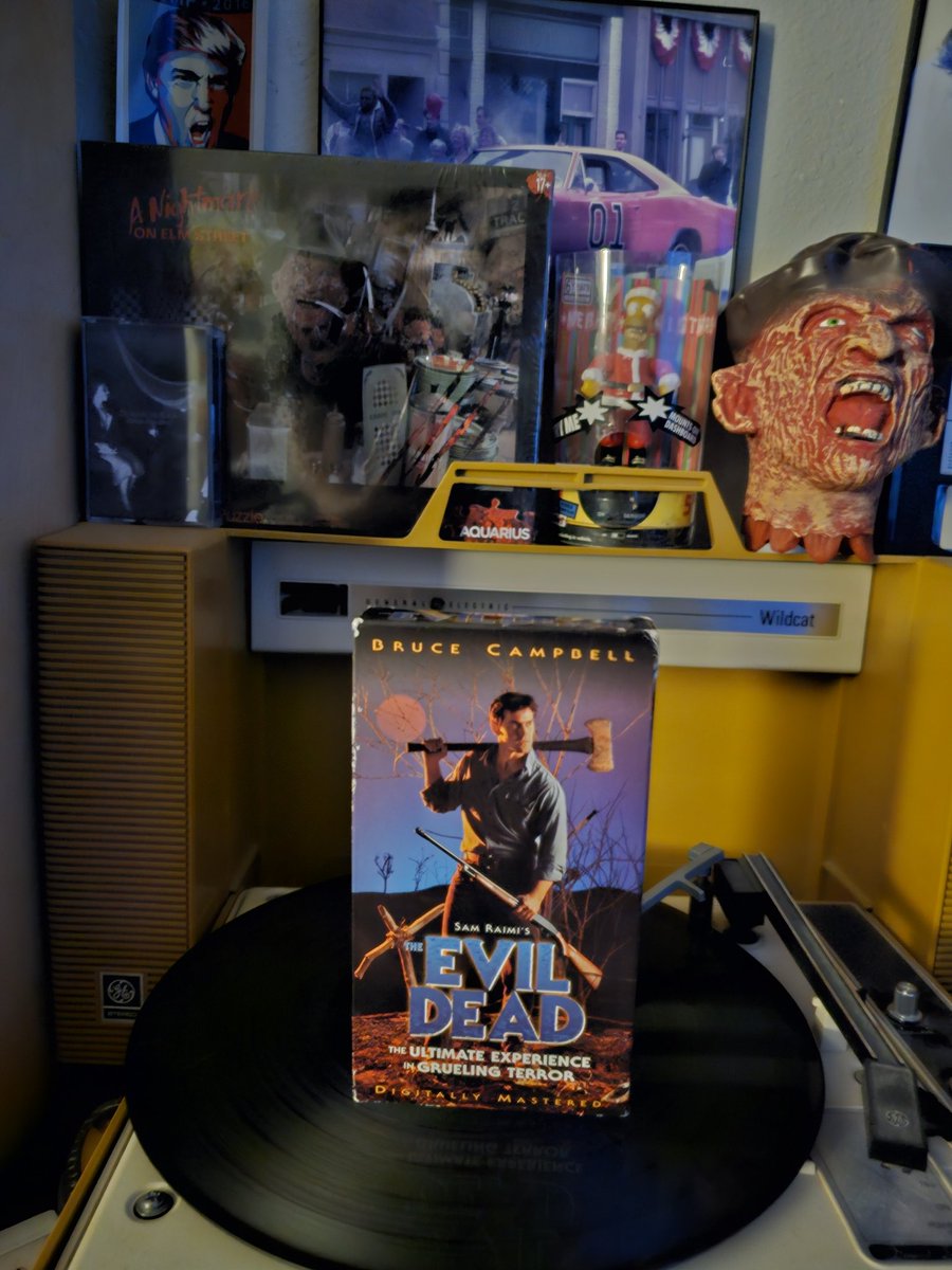 durandurantulsa's tweet photo. Now showing on @durandurantulsa's Horror Show...The Evil Dead (1981) on glorious vintage VHS 📼! #movie #movies #horror #theevildead #evildead #SamRaimi #brucecampbell #deadites #tedraimi #ellensandweiss #betsybaker #TheresaTilly #haldelrich #IvanRaimi #scottspiegel #80s... https://t.co/CKB0wE9hr0