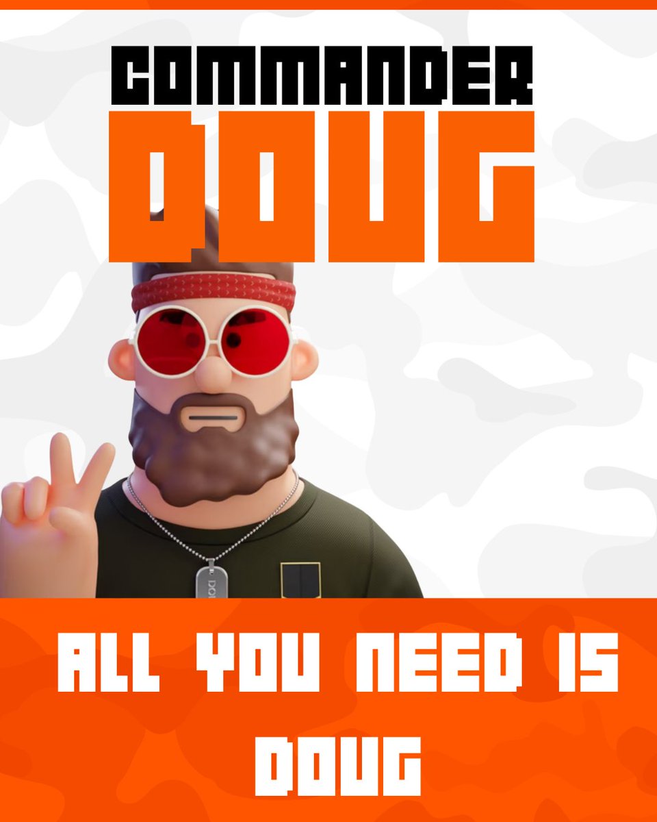 commanderdougio's tweet photo. Commander Doug adds an interactive layer of Game Theory to Ordinals
The Community Controls the Collection
The Fate of Doug's many Flavors are in Your Hands!
π«‘πͺ
#CommanderDoug
#Ordinals https://t.co/KBvcVJynC9