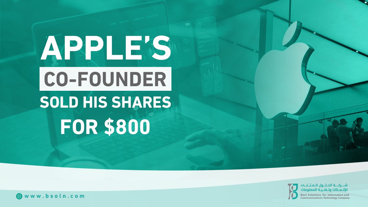bsoln_sa's tweet photo. In 1976, Apple co-founder Ronald Wayne sold his 10% stake for just $800.
Today, those shares would be worth over $200 BILLION
Talk about a missed opportunity! 😲
#TechFacts #Apple #BusinessInsights https://t.co/6dJcvubd4o